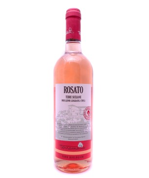 Vin rosé - Rosato di Nero D’Avola IGT Terre Siciliane - sans sulfites ajoutés